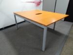 1200W Mm Bench Desks With Cherry Top - Image 4
