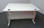 1200W mm White Freestanding Desk - Image 2