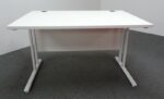 1200W mm White Freestanding Desk