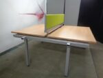 1400W Mm Herman Miller Sense Beech Bench Desks & Screens
