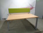 1400W Mm Herman Miller Sense Beech Bench Desks & Screens