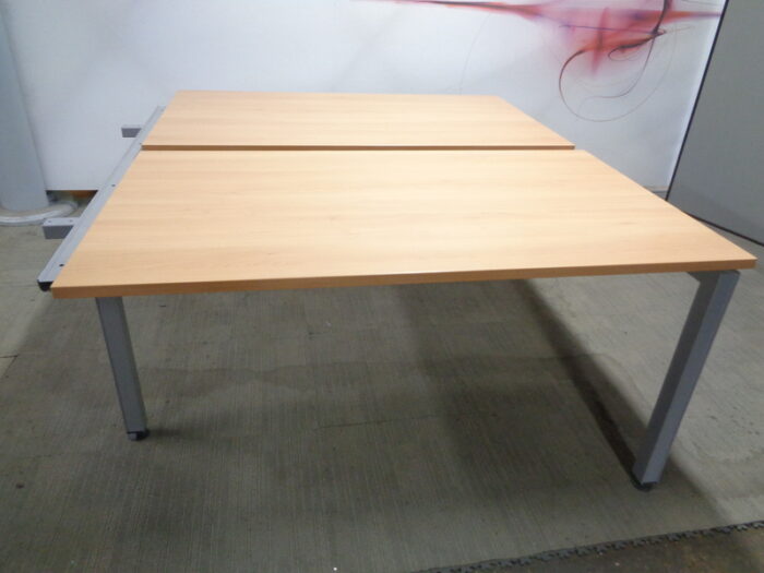 1400w-mm-Herman-Miller-Sense-Beech-Bench-Desks-amp-Screens 1400W Mm Herman Miller Sense Beech Bench Desks & Screens