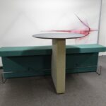 Orangebox Upholstered Bench And Worktable