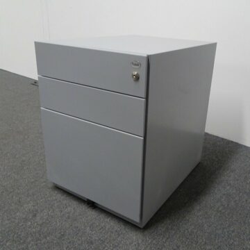 Task 3 Drawer Pedestal In Light Grey