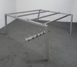 1200W Mm Bench Desks With White Top - Image 3