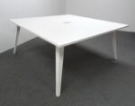1400 - 1600W Mm White Bench Desks