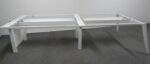 1400 - 1600W Mm White Bench Desks