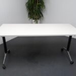 Used White Flip Top Tables