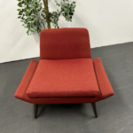 Used Morgan Furniture Miami Line Red Lounge Chairs