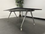 Used White Meeting Table 2000 mm
