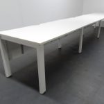 1600W Mm Bank Of 3 Bench Desks