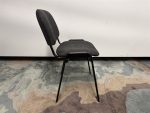 Charcoal Stacking Chairs - Image 2