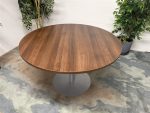 Walnut Round Table 1200 mm - Image 2