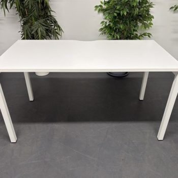 Used White Desks 1400 mm